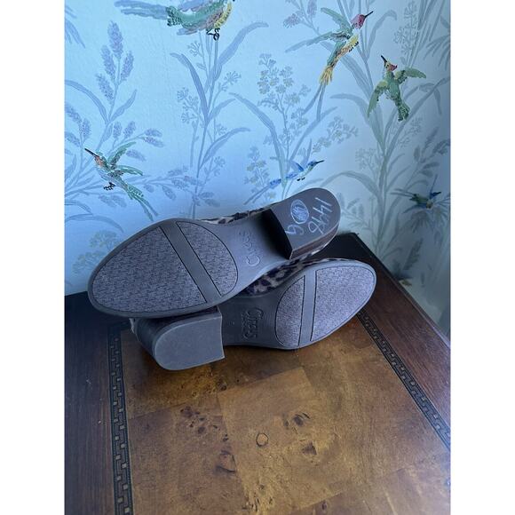 Circus Sam Edelman Womens Leopard Print Ankle Booties Boots Size 6 Multicolor - Picture 9 of 10